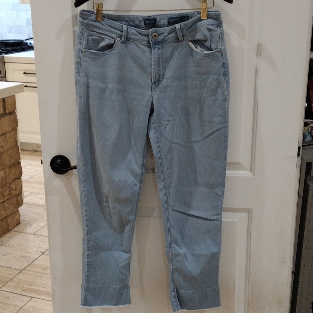 COPY - J Jill. Light Wash Cropped Denim. Size 8